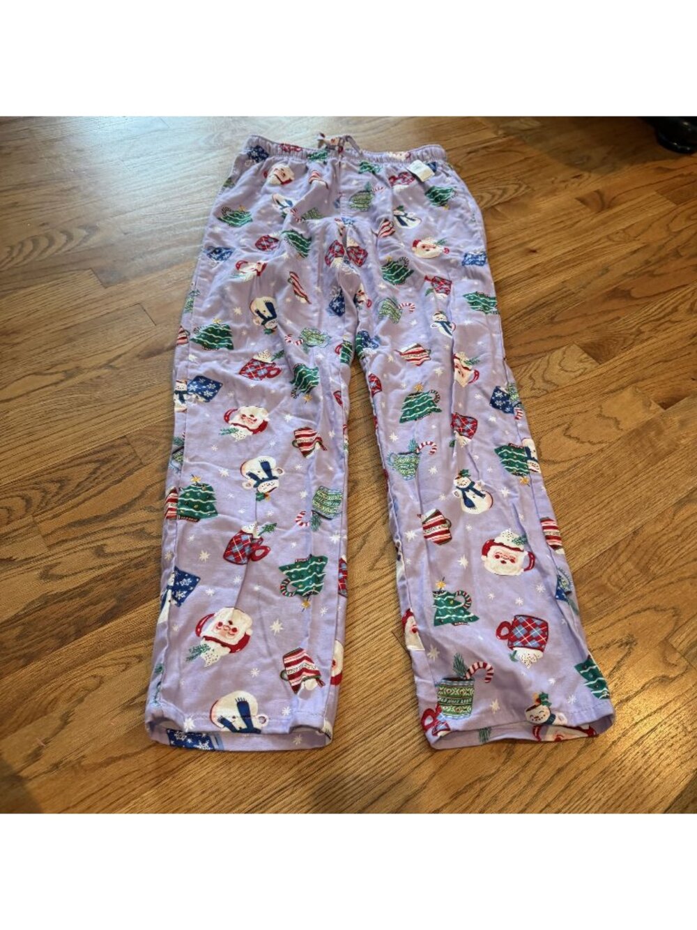 Old Navy Womens Purple Christmas Hot Chocolate Pajama Pants New Medium Tall